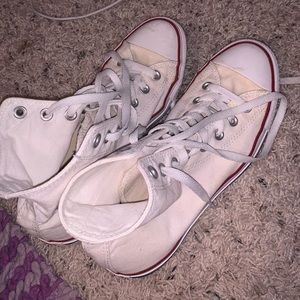 White high top converse